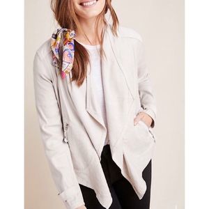 By Anthropologie Gulliver Draped Open Jacket